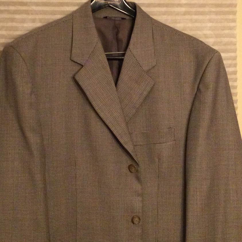 Brown Wool Izod Sport Coat